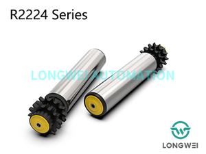 أسطوانة ناقلة مدفوعة بسلسلة بوليمر ذات صف مزدوج منخفضة الضوضاء