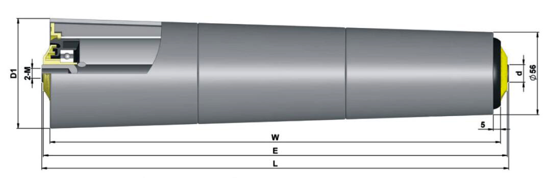 بكرة الأكمام المدببة الجاذبية TP600