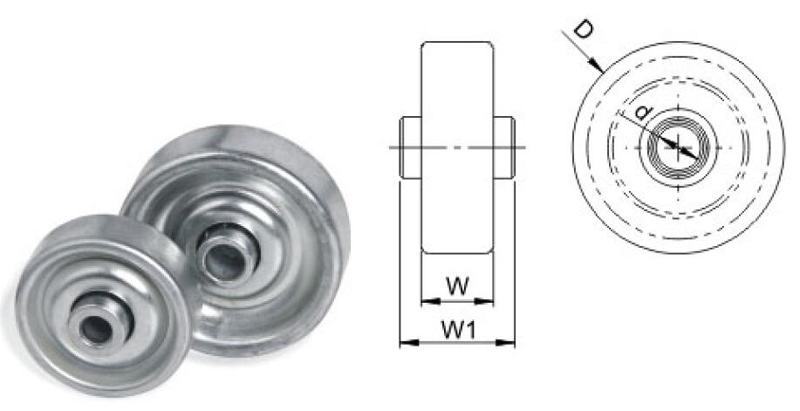 عجلة التزلج الصلب