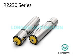 أسطوانة النقل الفولاذية ذات الحزام المستدير المحزز بعمود الخط 