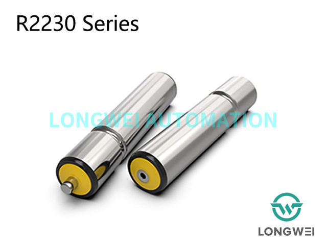 أسطوانة النقل الفولاذية ذات الحزام المستدير المحزز بعمود الخط 