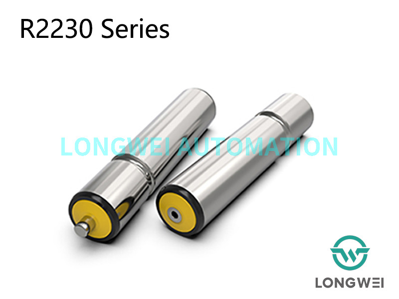 أسطوانة النقل الفولاذية ذات الحزام المستدير المحزز بعمود الخط 