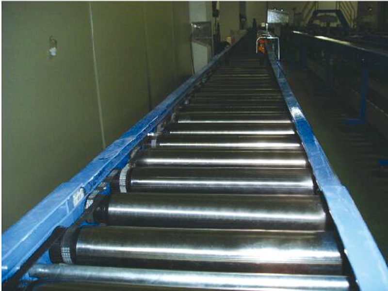 ناقل أسطوانة مدفوع بحزام مسنن