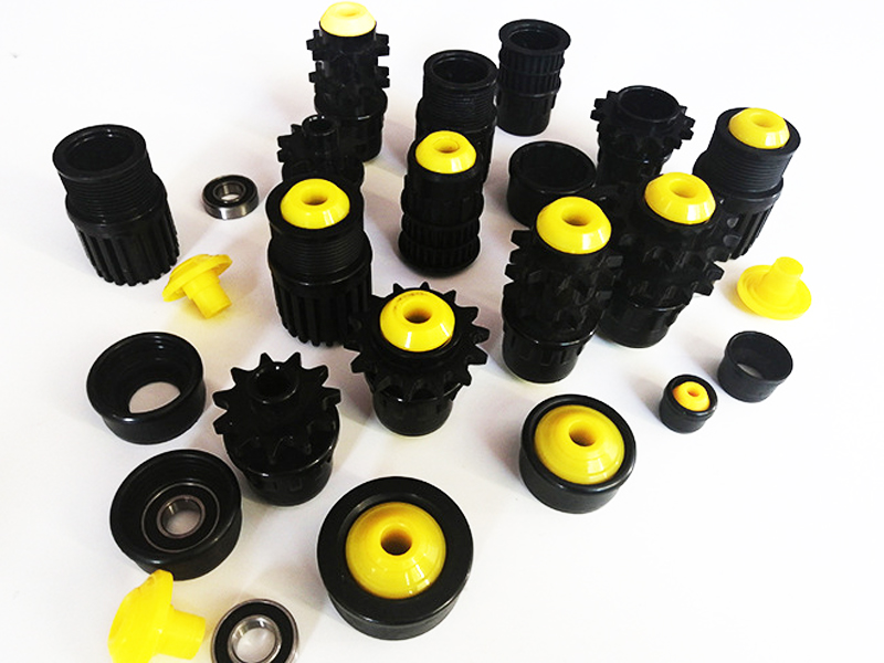 أجزاء من البلاستيك الأسطوانة الناقل