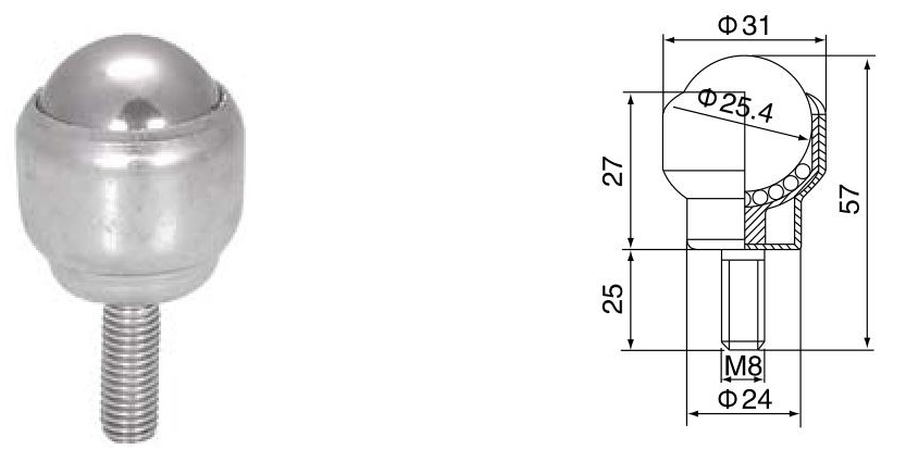وحدة نقل الكرة لتثبيت الخيط