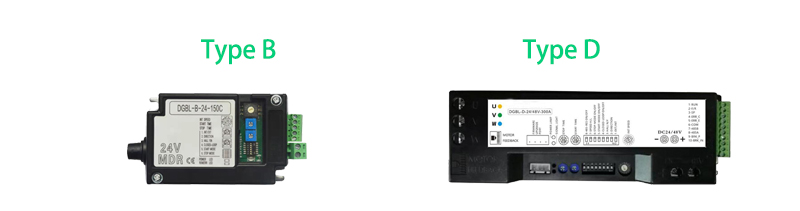 محرك التحكم في الأسطوانة الذي يحركه محرك DC