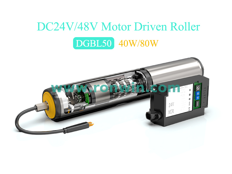 DC 24V/48V قابلة للتعديل سرعة العتاد بفرش مدفوعة المحرك مدفوع