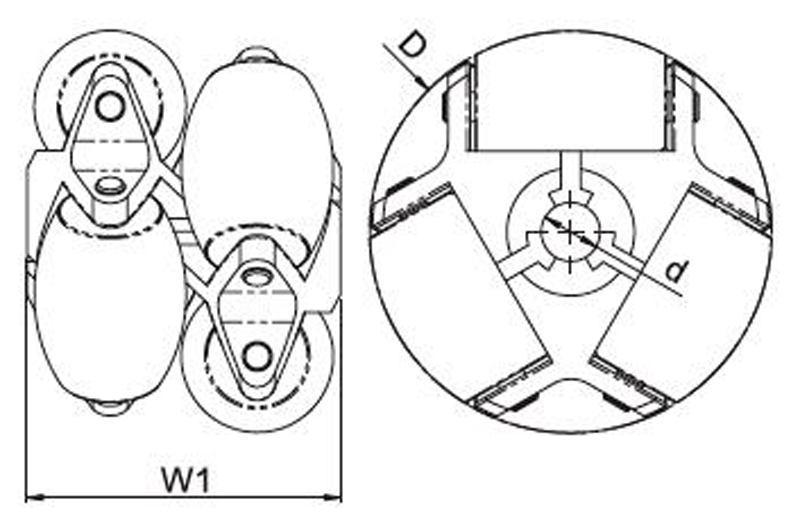 نحن نتزلج عجلة
