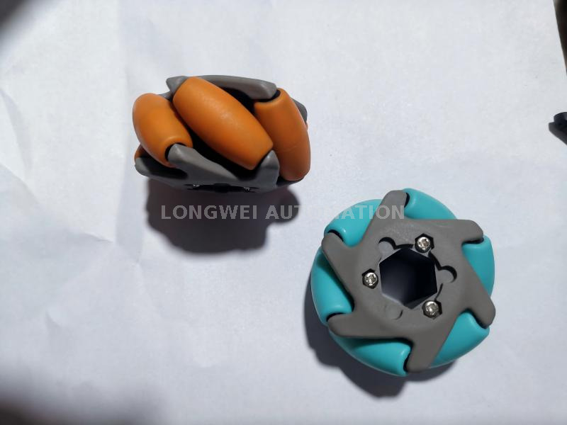 عجلة Mecanum متعددة الاتجاهات وعجلة Omni لنظام ناقل الفرز