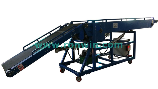 ناقل الحزام التلسكوبي المنقول لمركز الخدمات اللوجستية