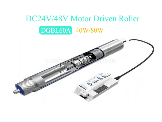 DGBL60A 24V/48V ترس المحرك بدون فرش 