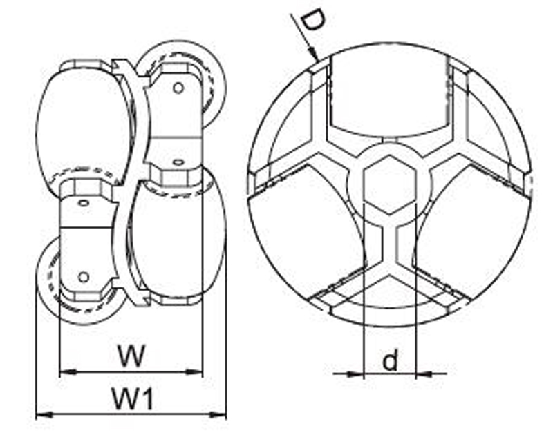 رسم عجلة التزلج WH