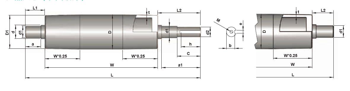 بكرة مدفوعة الحزام الناقل